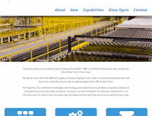 Tablet Screenshot of fastempglass.com